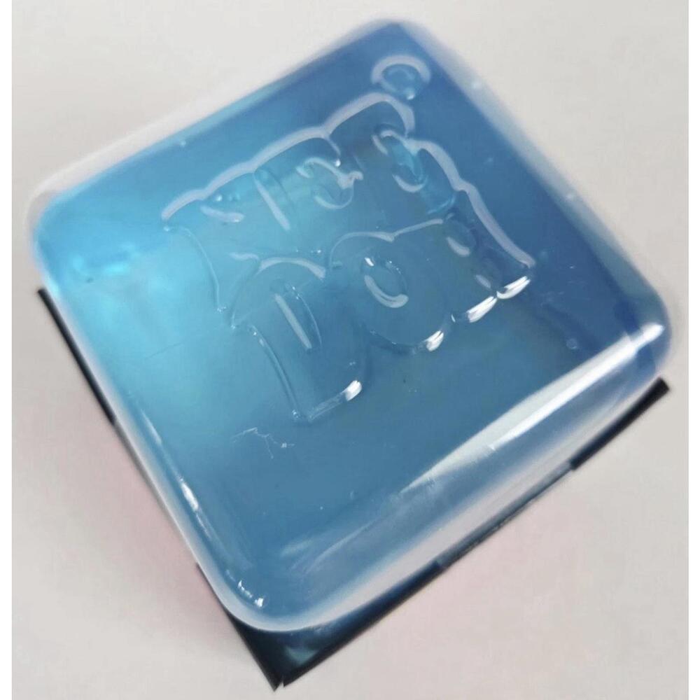 NeeDoh Nice Berg Blue XL Giant Nee Doh Niceberg Solid Squish Cube Ice Block - Picture 3 of 16